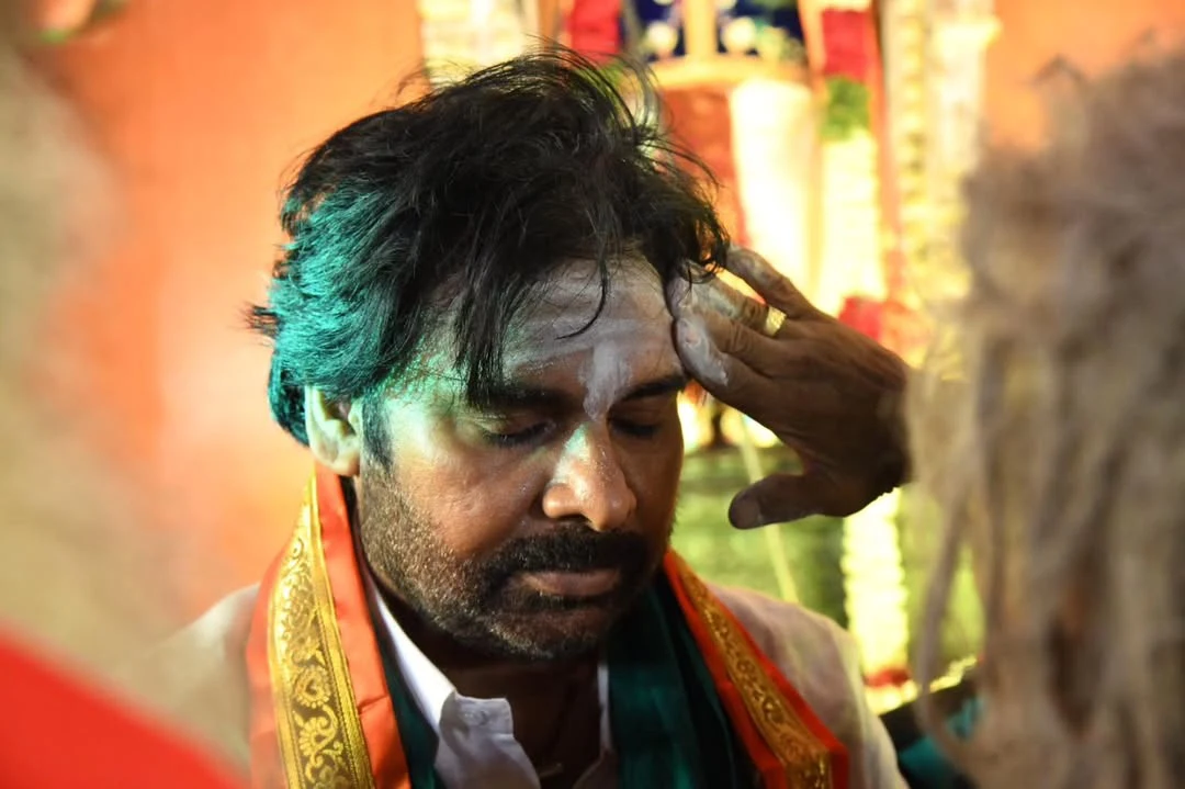 Pawan Kalyan Attends Muruga Bakthargal Manadu in Madurai