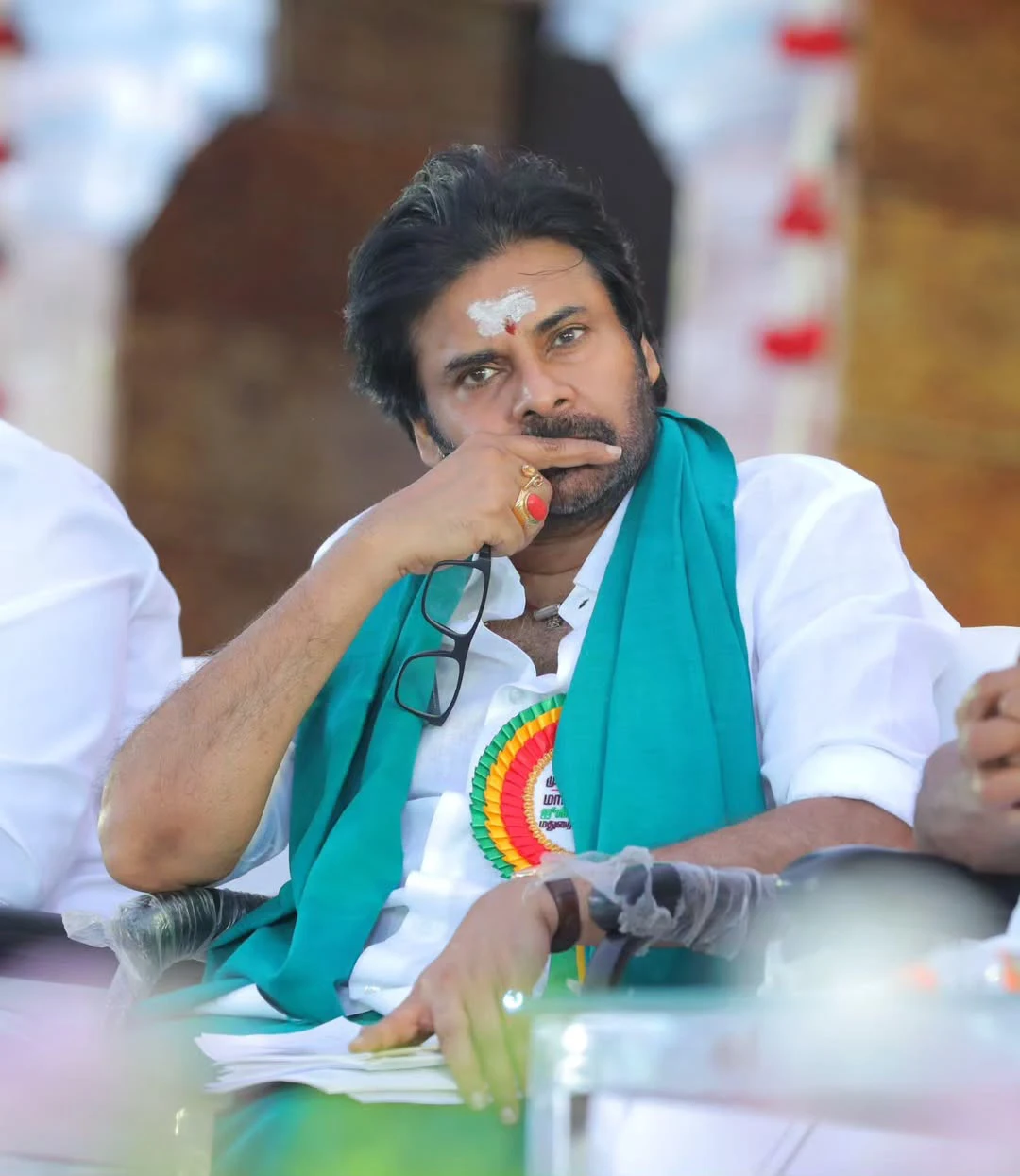 Pawan Kalyan Attends Muruga Bakthargal Manadu in Madurai