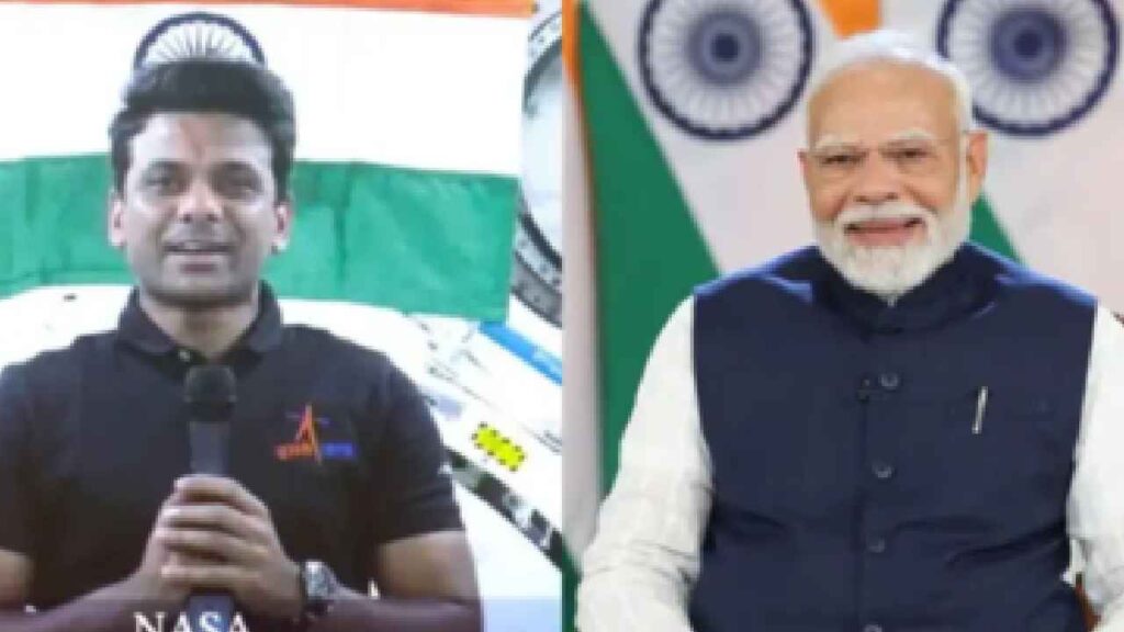 Pm Modi Speaks Shubhanshu Shukla