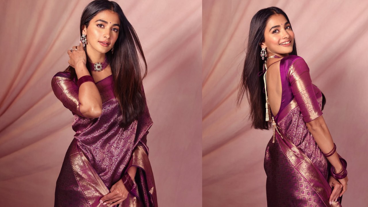 Pooja Hegde : చీరలో బుట్టబొమ్మ.. పూజాహెగ్డే ఎంత ముద్దుగా ఉందో..