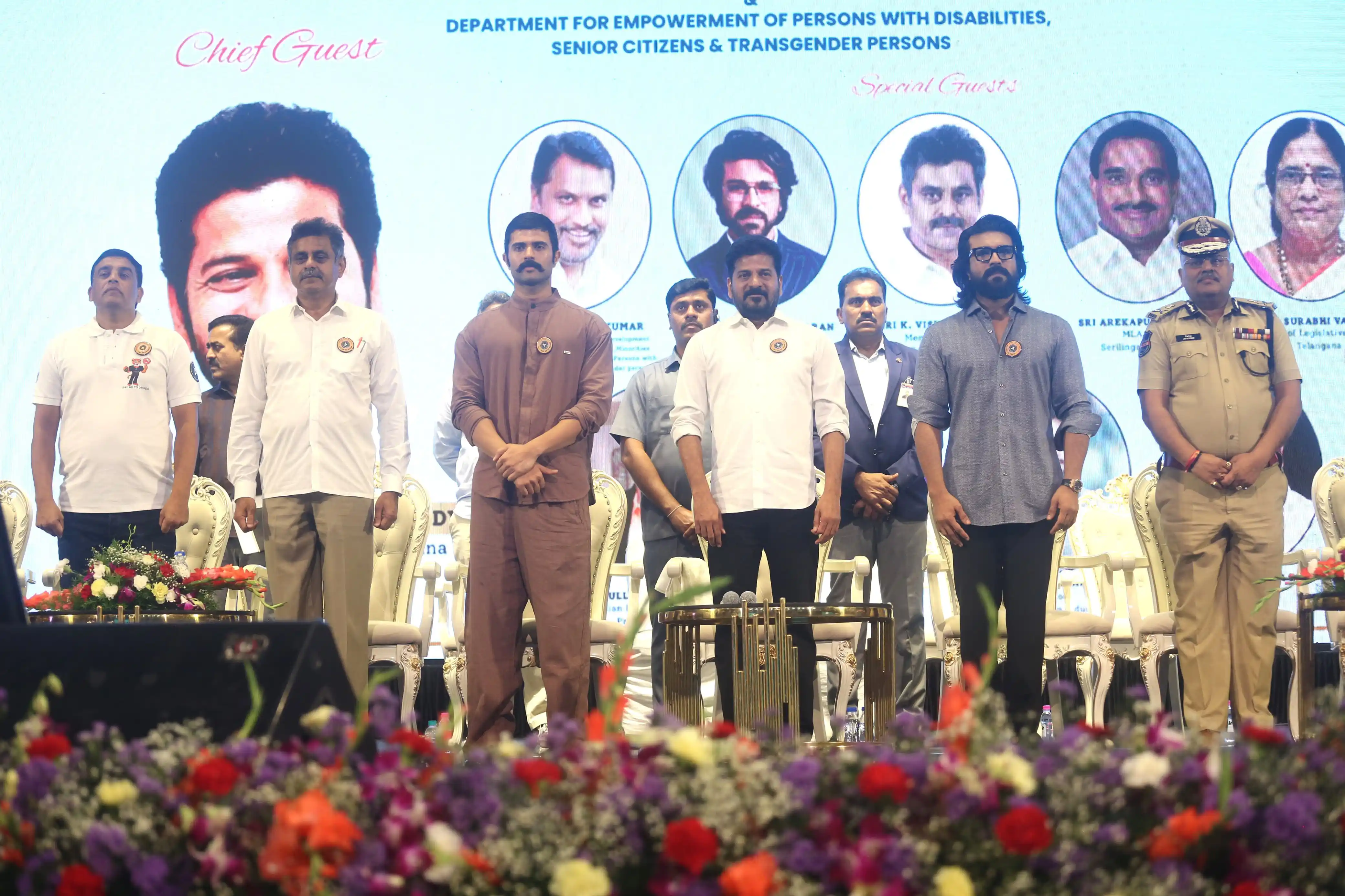 CM Revanth Reddy Ram Charan Vijay Deverakonda
