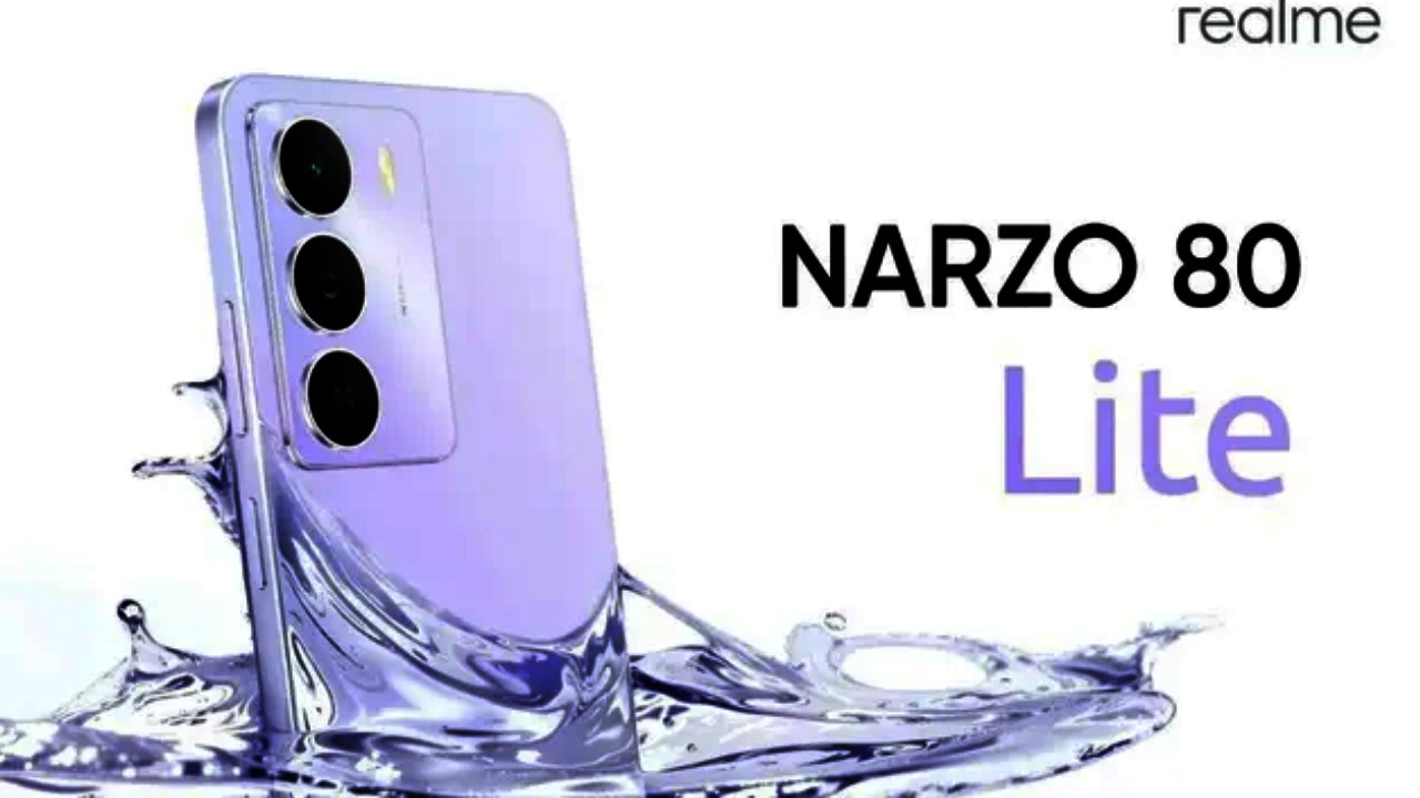 Realme Narzo 80 Lite 5G : కొత్త ఫోన్ కావాలా? రియల్మి నార్జో 80 లైట్ 5G వచ్చేసింది.. ఫీచర్ల కోసమైన కొనేసుకోవచ్చు..! Realme Narzo 80 Lite 5G : కొత్త ఫోన్ కావాలా? రియల్మి నార్జో 80 లైట్ 5G వచ్చేసింది.. ఫీచర్ల కోసమైన కొనేసుకోవచ్చు..!