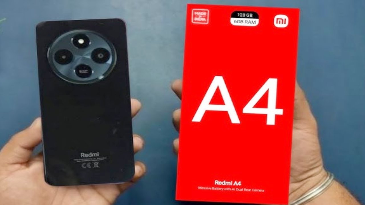 Redmi A4 5G : ఆఫర్ అదిరింది.. అతి చౌకైన ధరకే రెడ్మి 5G ఫోన్ కొనేసుకోండి.. మీ బడ్జెట్ ధరలోనే..! Redmi A4 5G : ఆఫర్ అదిరింది.. అతి చౌకైన ధరకే రెడ్మి 5G ఫోన్ కొనేసుకోండి.. మీ బడ్జెట్ ధరలోనే..!