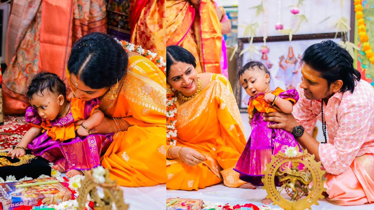 Rocking Rakesh – Sujatha : జబర్దస్త్ రాకింగ్ రాకేష్ – సుజాత కూతురు అన్నప్రాసన వేడుక.. ఫొటోలు..