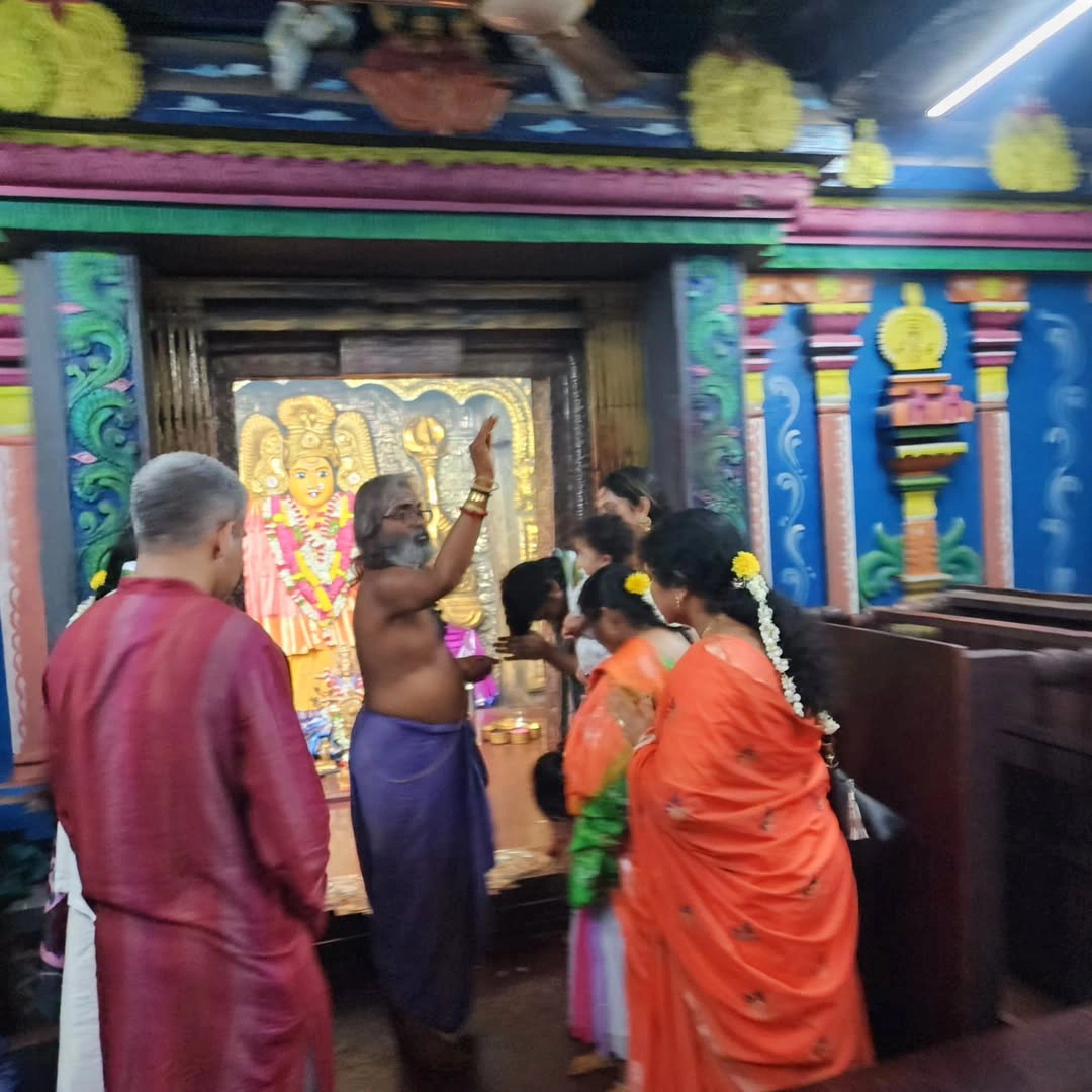 Jabardasth Rocking Rakesh and Sujatha Famili Visits Warangal Bhadrakali Temple