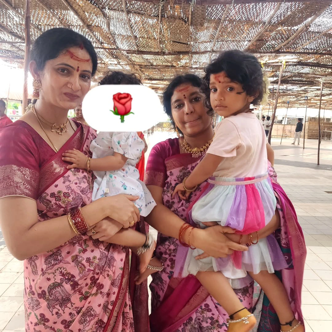 Jabardasth Rocking Rakesh and Sujatha Famili Visits Warangal Bhadrakali Temple