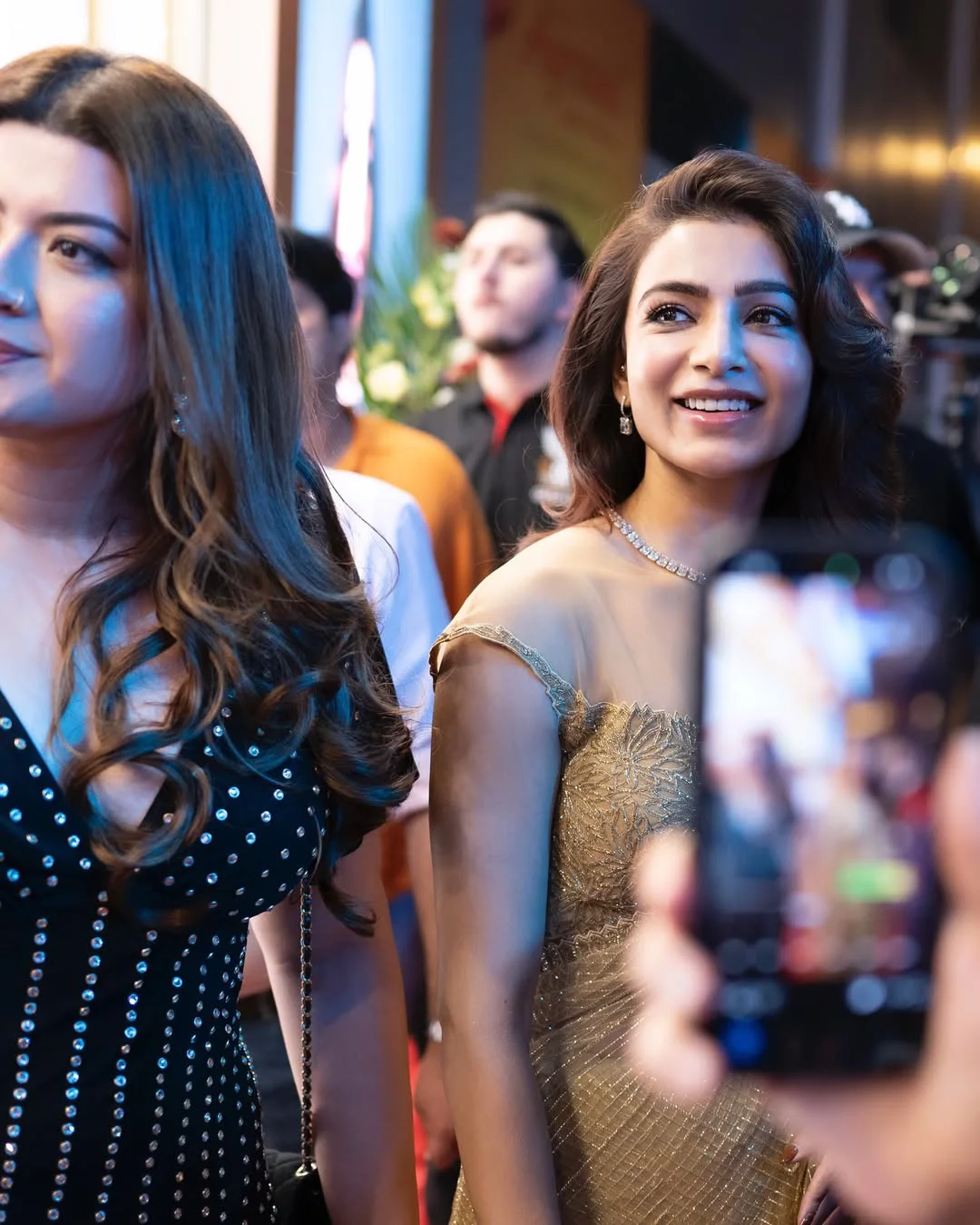Samantha Attends Dubai Event in Saree