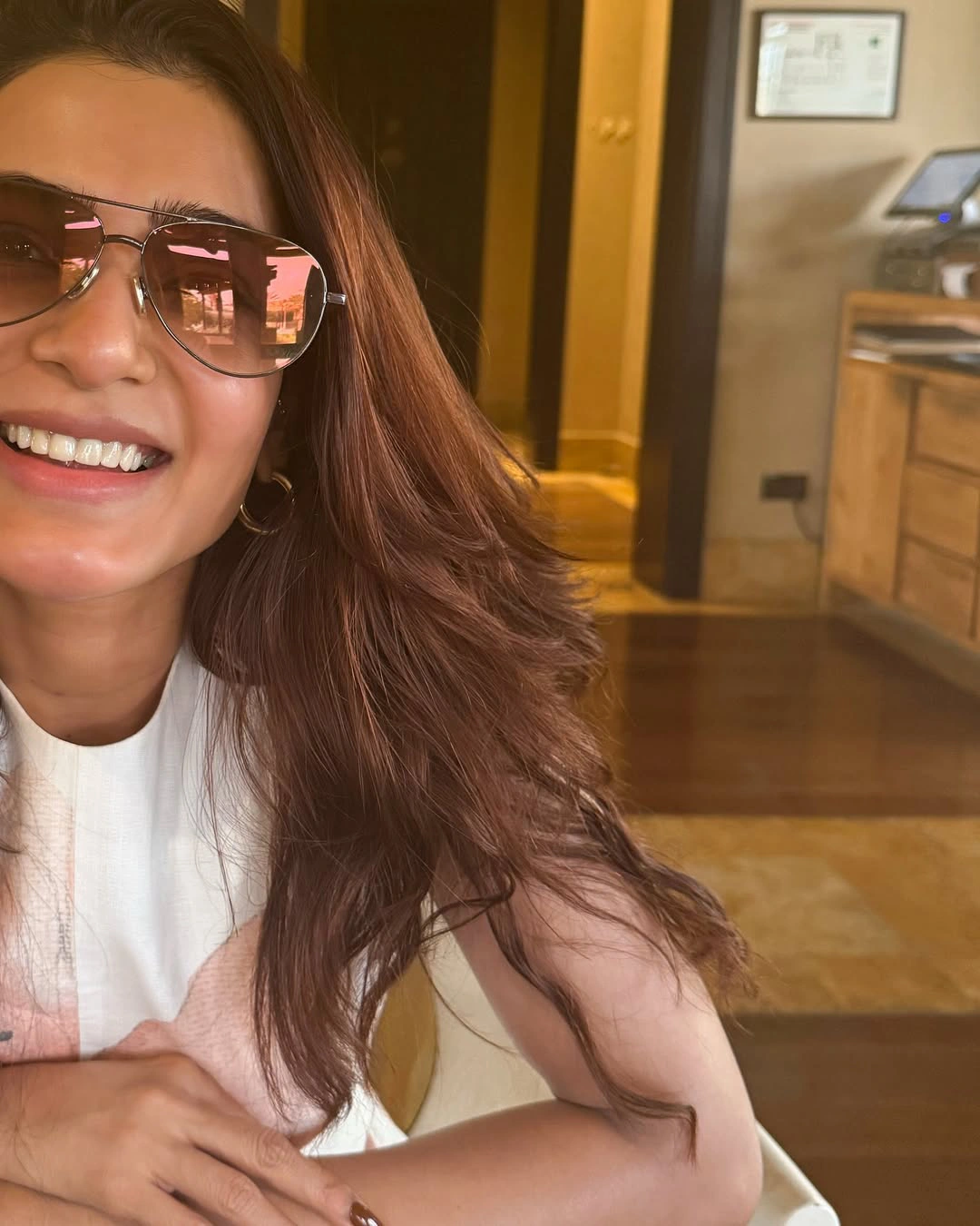 Samantha Enjoying Vacation in Dubai Desert