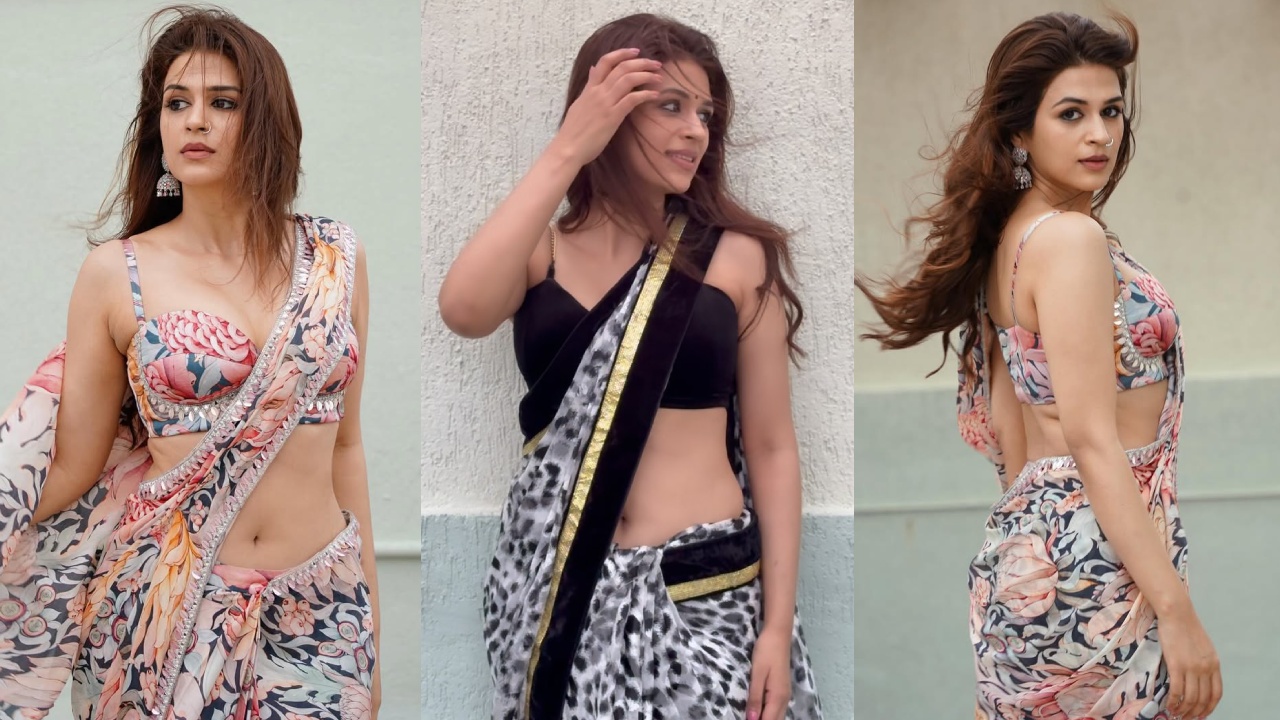Shraddha Das : చాన్నాళ్లకు చీరకట్టులో నాభి అందాలతో అదరగొడుతున్న శ్రద్దా దాస్.. ఫొటోలు వైరల్..