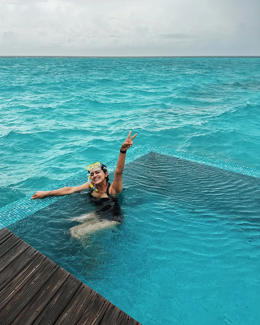 Shraddha Srinath Enjoying Vacation in Maldives
