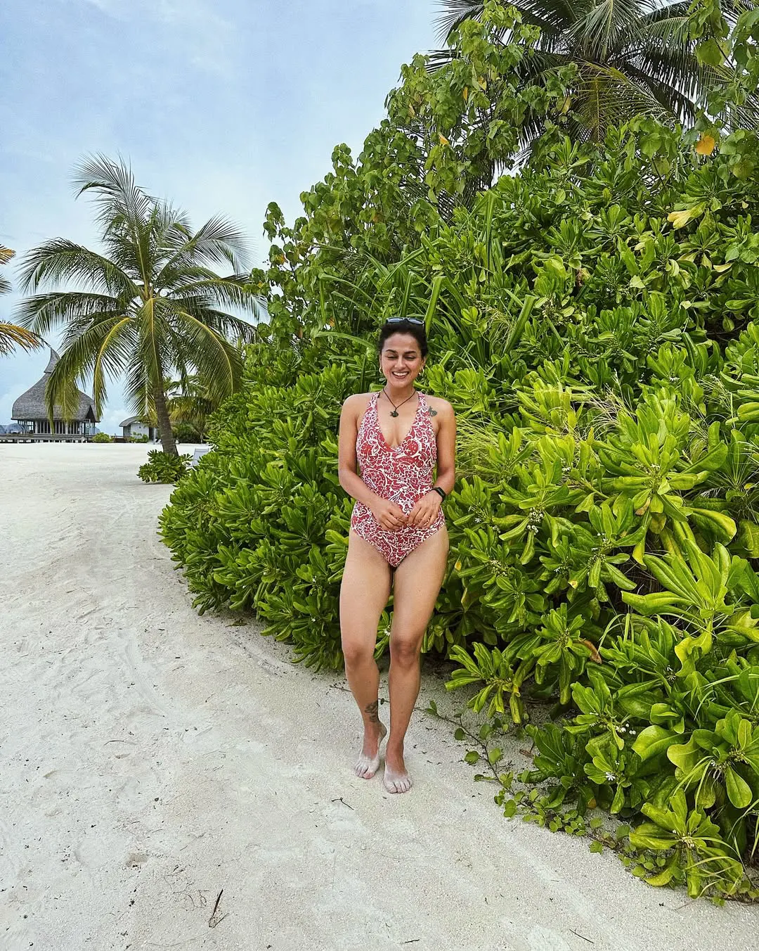 Shraddha Srinath Enjoying Vacation in Maldives