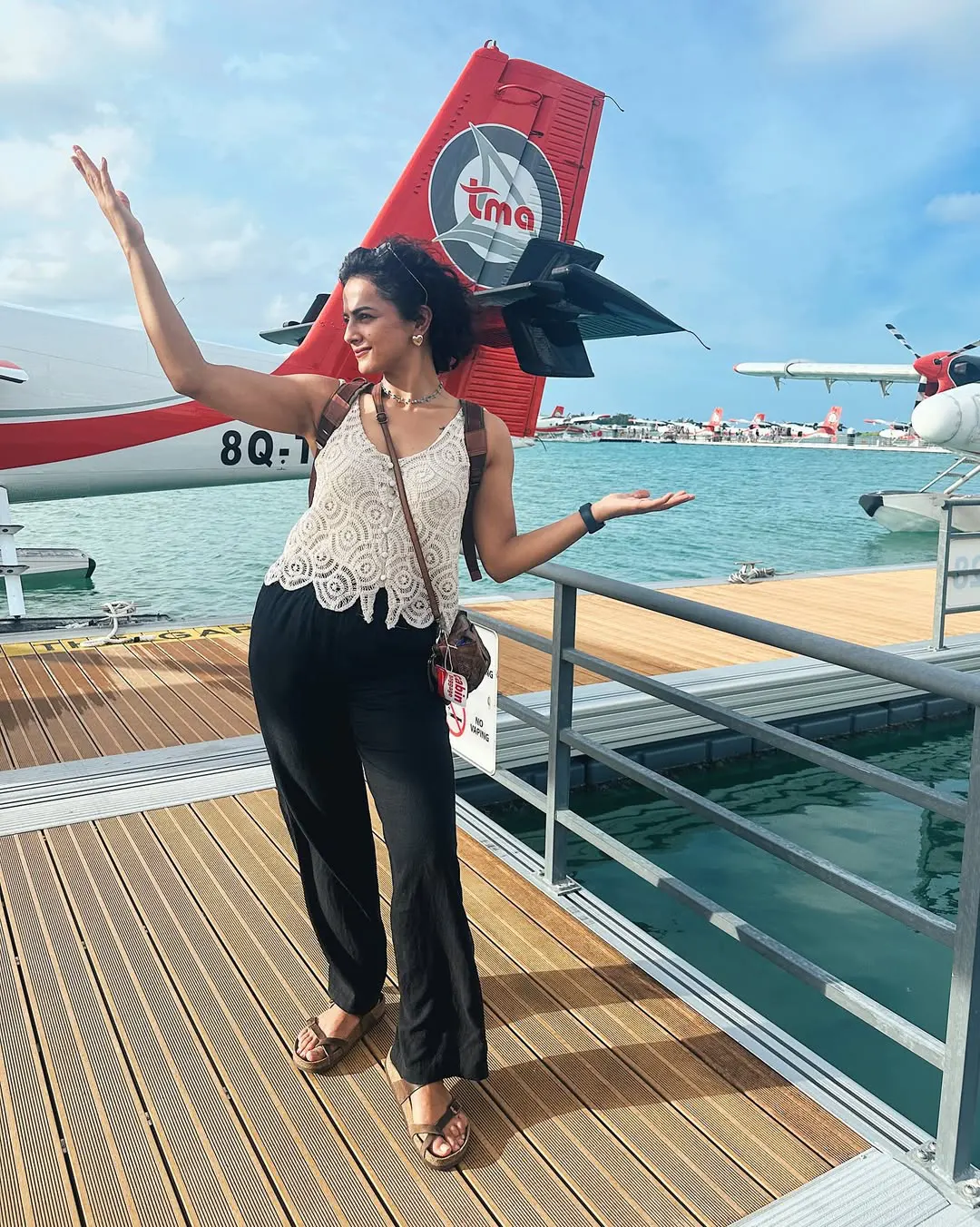Shraddha Srinath Enjoying Vacation in Maldives
