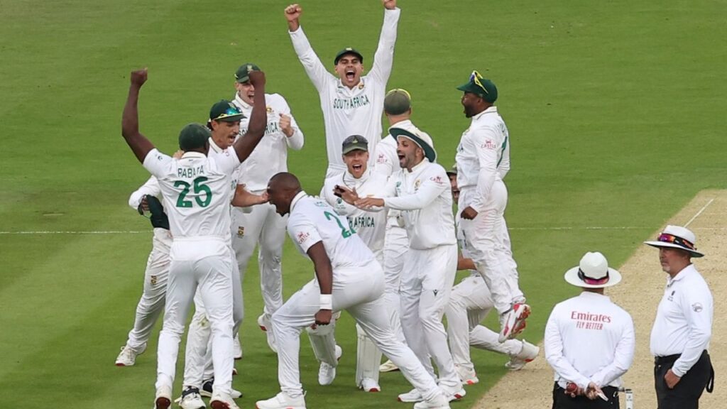 South Africa win the WTC final 2025 against Australia and lift the title