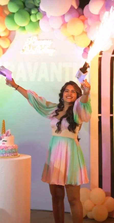 Anchor Sravanthi Chokarapu Birthday Celebrations in Goa