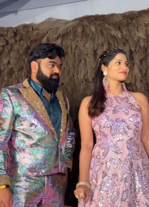 Bigg Boss Fame Subhashree Rayaguru Engagement with Producer Ajay Mysore