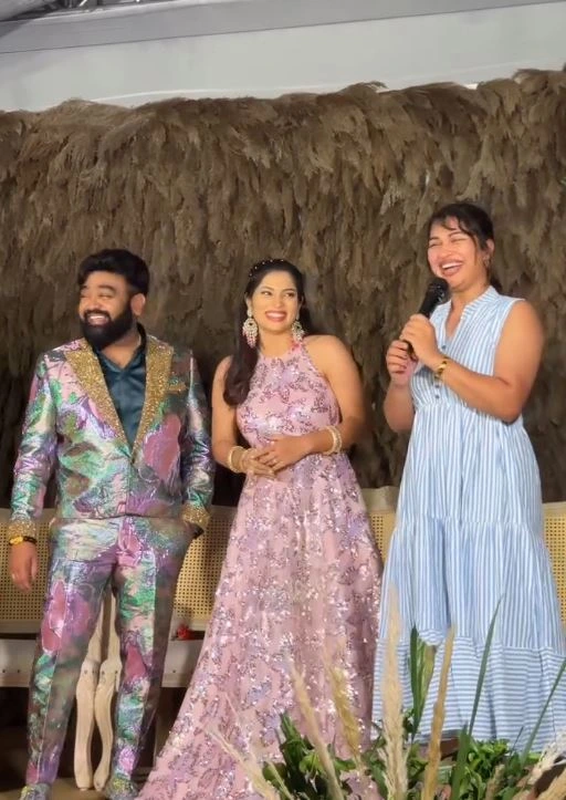 Bigg Boss Fame Subhashree Rayaguru Engagement with Producer Ajay Mysore