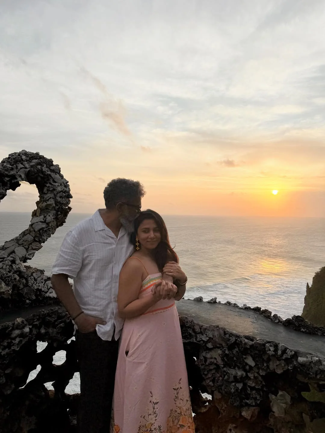Sukumar Enjoying Vacation with his wife Thabitha