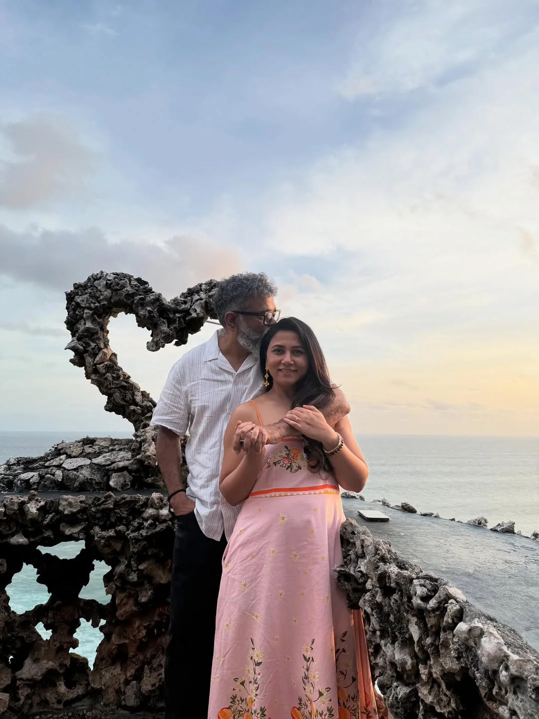Sukumar Enjoying Vacation with his wife Thabitha