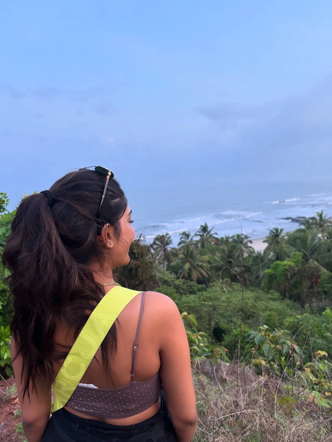 Supritha Enjoying Vacation at Beach