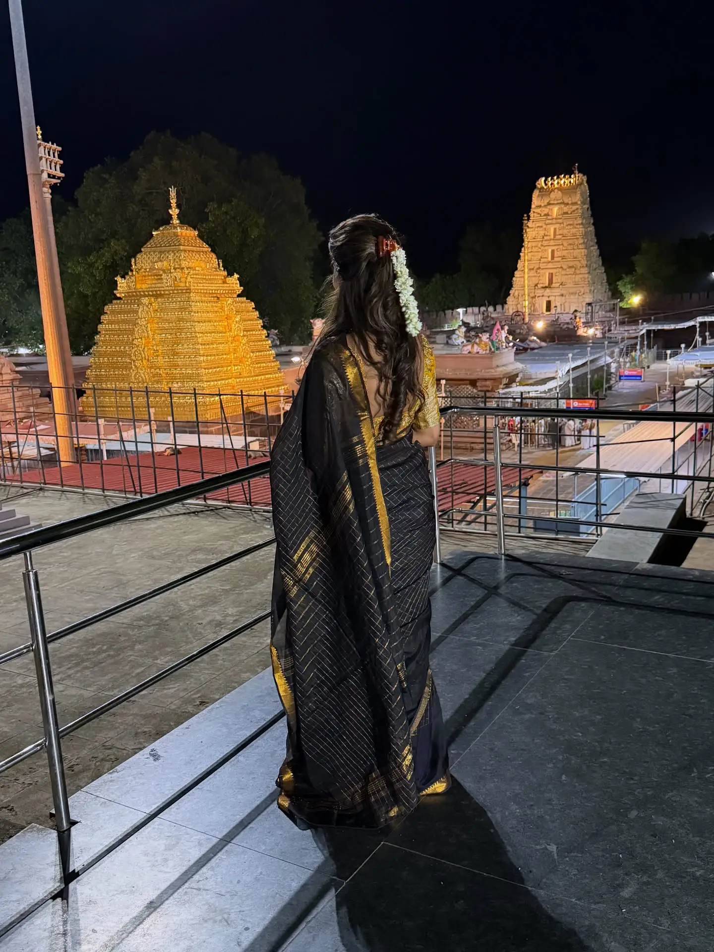 Surekhavani Daughter Supritha Visit Srisailam