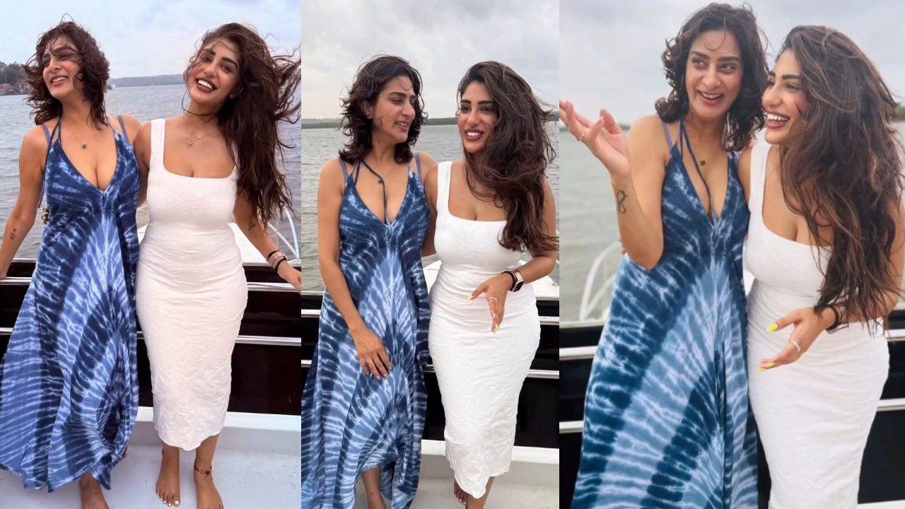 Surekhavani – Supritha : సముద్రంలో షిప్ లో ఎంజాయ్ చేస్తున్న తల్లి కూతుళ్లు.. సురేఖవాణి – సుప్రీత ఫొటోలు..