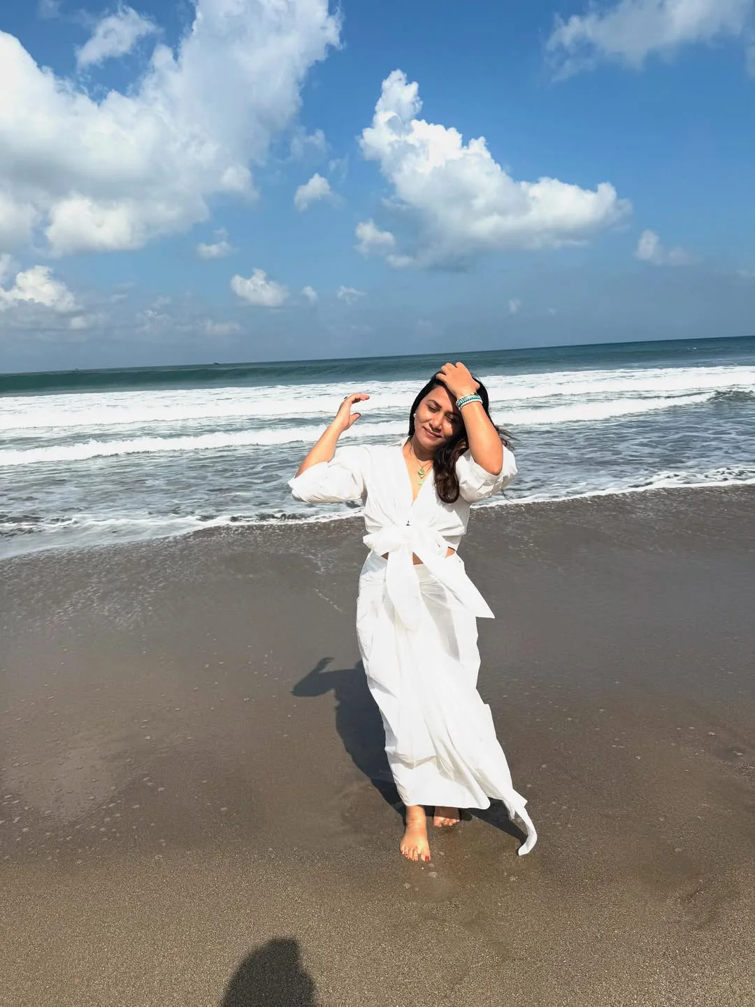 Thabitha Sukumar Enjoying Vacation in Bali