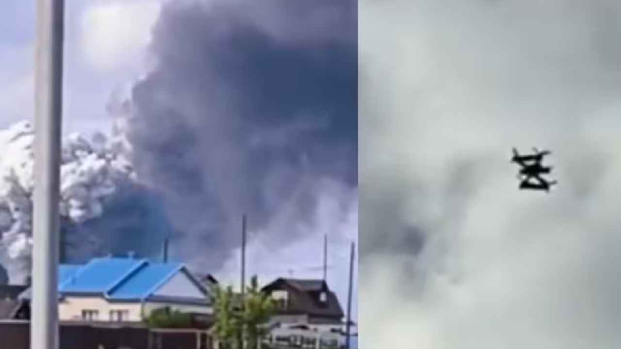 Ukraine Attack Russia: రష్యాపై యుక్రెయిన్ భీకర దాడులు.. సైనిక స్థావరాలపై బాంబుల వర్షం, 40 యుద్ధ విమానాలు ధ్వంసం..! Ukraine Attack Russia: రష్యాపై యుక్రెయిన్ భీకర దాడులు.. సైనిక స్థావరాలపై బాంబుల వర్షం, 40 యుద్ధ విమానాలు ధ్వంసం..!