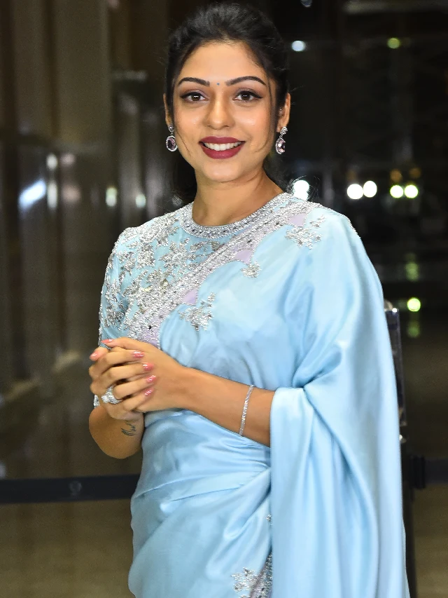Varsha Bollamma Shines in Saree