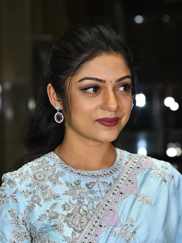 Varsha Bollamma Shines in Saree