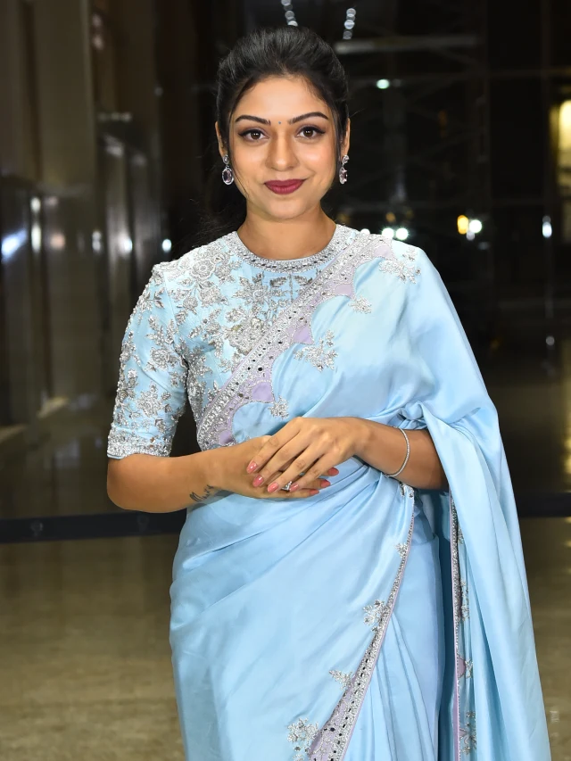 Varsha Bollamma Shines in Saree