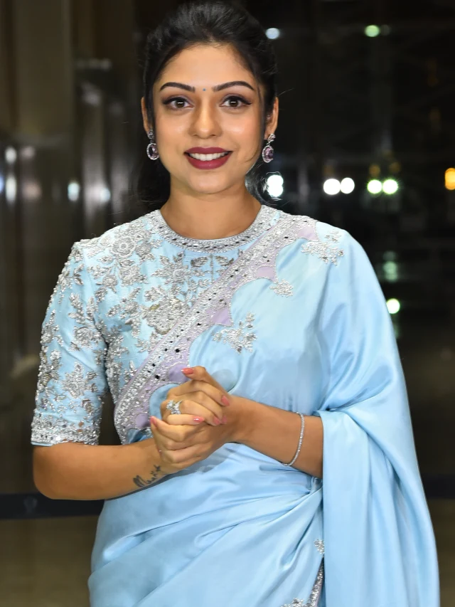 Varsha Bollamma Shines in Saree