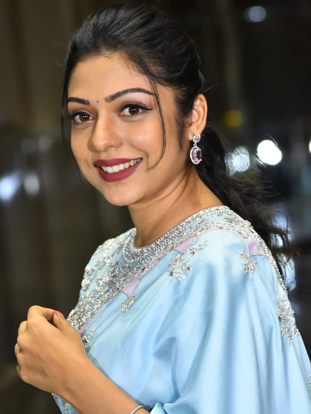 Varsha Bollamma Shines in Saree