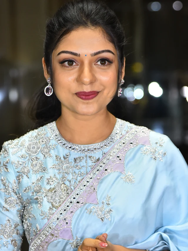 Varsha Bollamma Shines in Saree