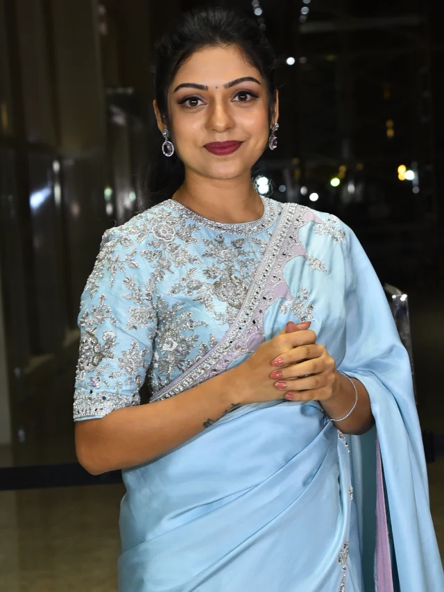 Varsha Bollamma Shines in Saree