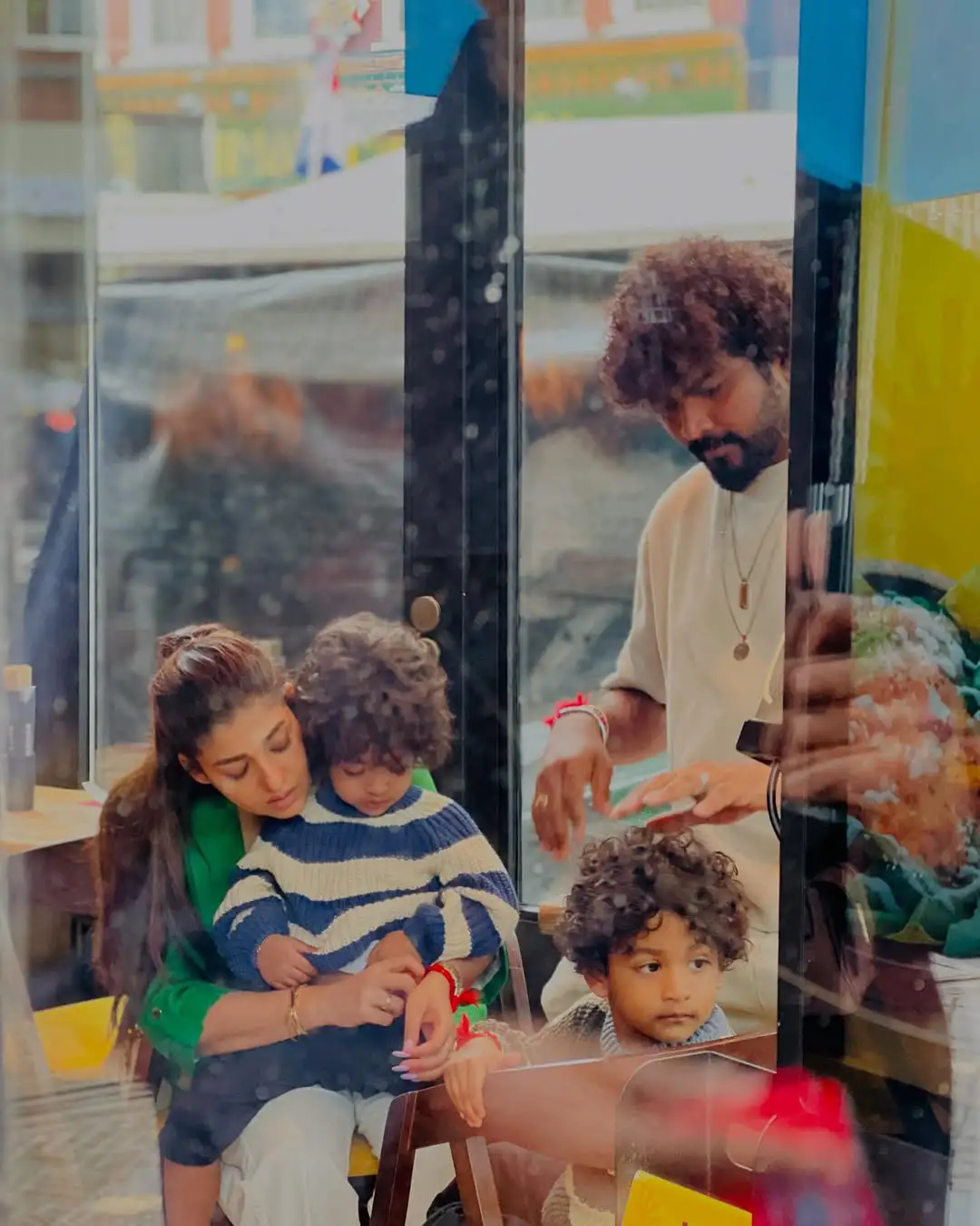 Vignesh Shivan Nayanthara Shares Photos with Kids on Fathers Day