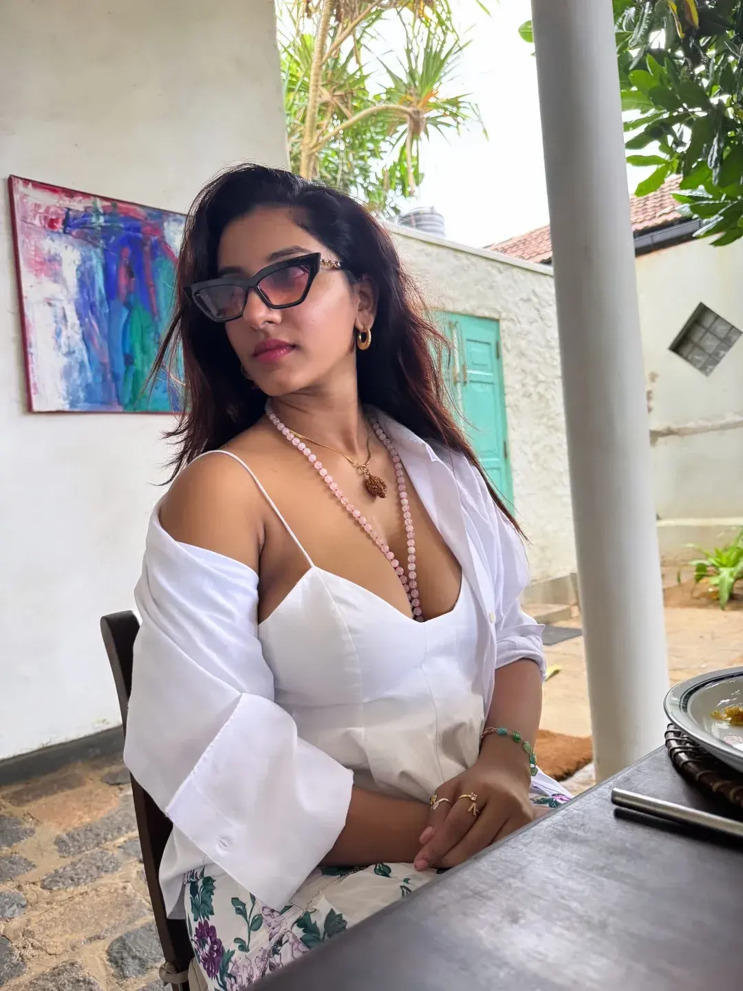 Vishnupriyaa Bhimeneni Enjoying Vacation in Sri Lanka