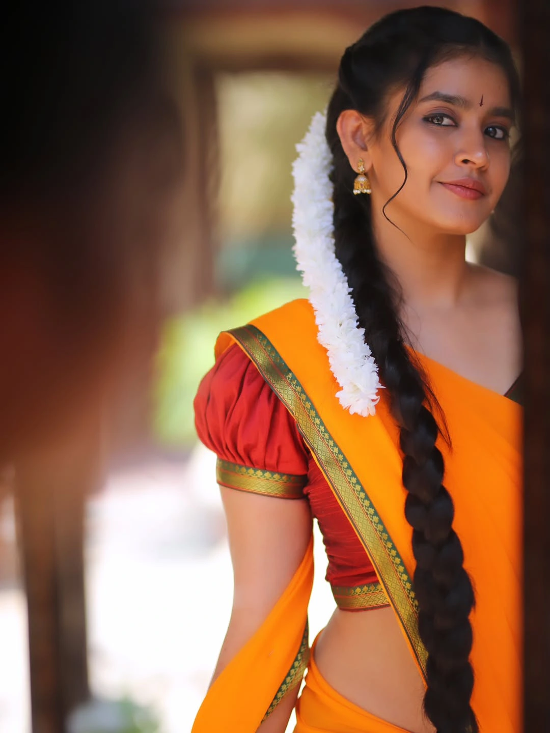 Vismaya Sri Stunning Looks in Half Saree