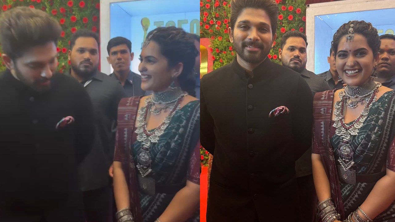 Allu Arjun – Anchor Sravanthi : చీర బాగుంది.. అందంగా ఉన్నారు.. యాంకర్ స్రవంతితో అల్లు అర్జున్.. వీడియో వైరల్.. Allu Arjun – Anchor Sravanthi : చీర బాగుంది.. అందంగా ఉన్నారు.. యాంకర్ స్రవంతితో అల్లు అర్జున్.. వీడియో వైరల్..
