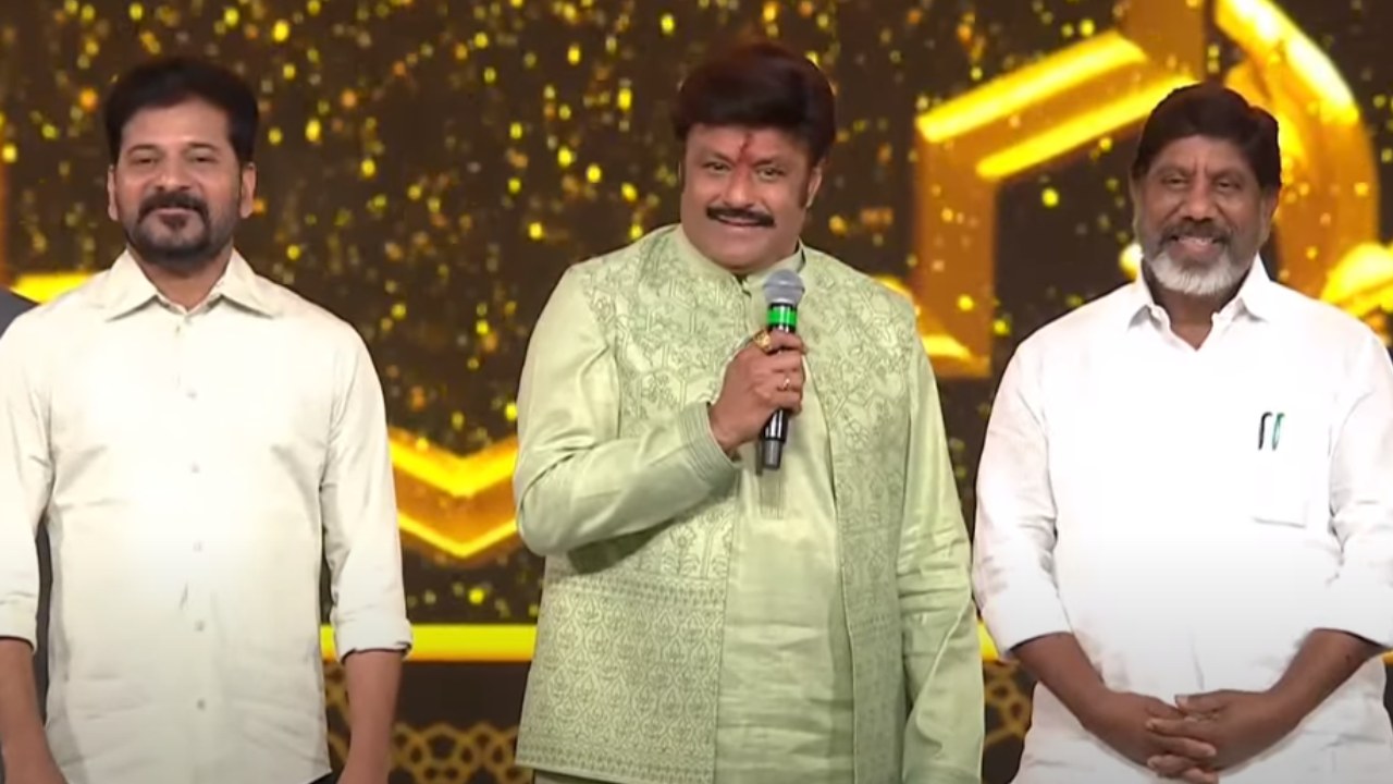 Balakrishna : గద్దర్ అవార్డుల వేడుకల్లో బాలయ్య స్పీచ్.. సీఎం రేవంత్ రెడ్డి చేతుల మీదుగా ఎన్టీఆర్ నేషనల్ అవార్డు అందుకొని.. Balakrishna : గద్దర్ అవార్డుల వేడుకల్లో బాలయ్య స్పీచ్.. సీఎం రేవంత్ రెడ్డి చేతుల మీదుగా ఎన్టీఆర్ నేషనల్ అవార్డు అందుకొని..