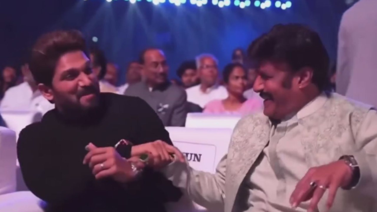Balakrishna – Allu Arjun : స్టేజి మీదకు వెళ్లి స్టెప్పులు వెయ్ బన్నీ.. గద్దర్ అవార్డ్స్ వేడుకల్లో బన్నీతో బాలయ్య సరదా.. వీడియో వైరల్.. Balakrishna – Allu Arjun : స్టేజి మీదకు వెళ్లి స్టెప్పులు వెయ్ బన్నీ.. గద్దర్ అవార్డ్స్ వేడుకల్లో బన్నీతో బాలయ్య సరదా.. వీడియో వైరల్..