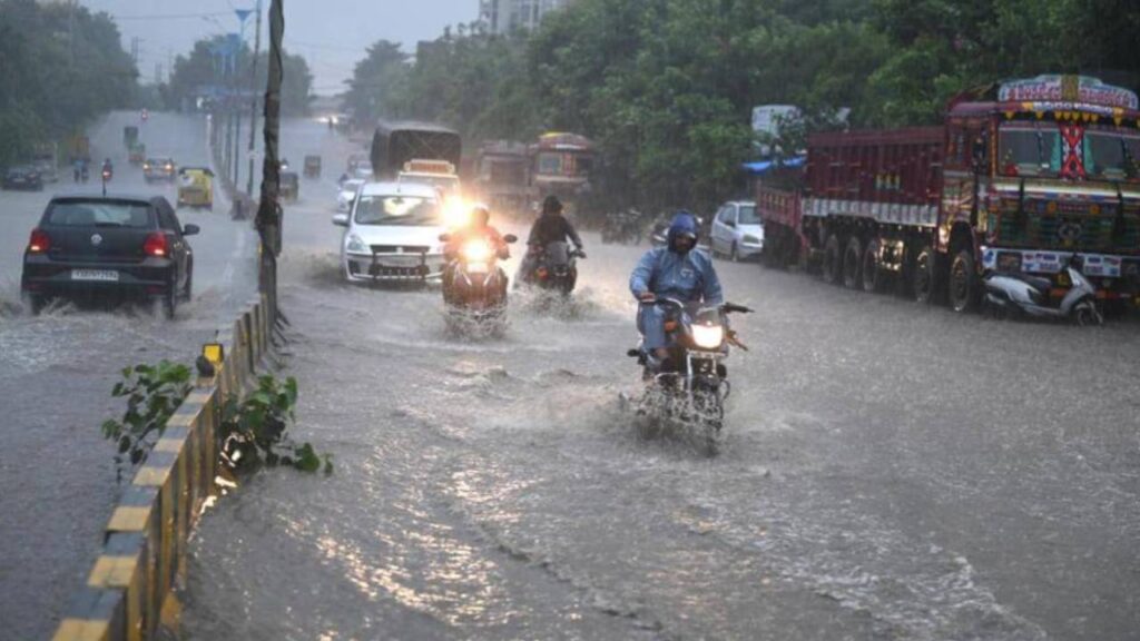 Heavy rain