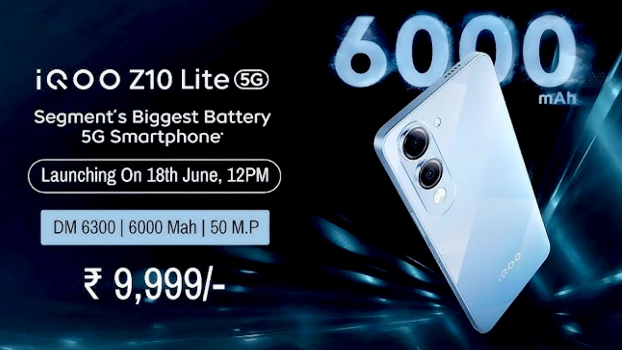 iQOO Z10 Lite : కొత్త ఐక్యూ ఫోన్ అదుర్స్.. ఐక్యూ Z10 లైట్ వెర్షన్ వస్తోందోచ్.. ధర, ఫీచర్లు ఇవేనా? ఫుల్ డిటెయిల్స్..! iQOO Z10 Lite : కొత్త ఐక్యూ ఫోన్ అదుర్స్.. ఐక్యూ Z10 లైట్ వెర్షన్ వస్తోందోచ్.. ధర, ఫీచర్లు ఇవేనా? ఫుల్ డిటెయిల్స్..!