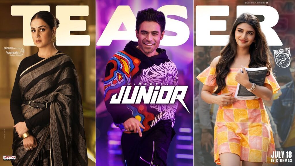 Kireeti Sreeleela Genelia Junior Movie Teaser Released