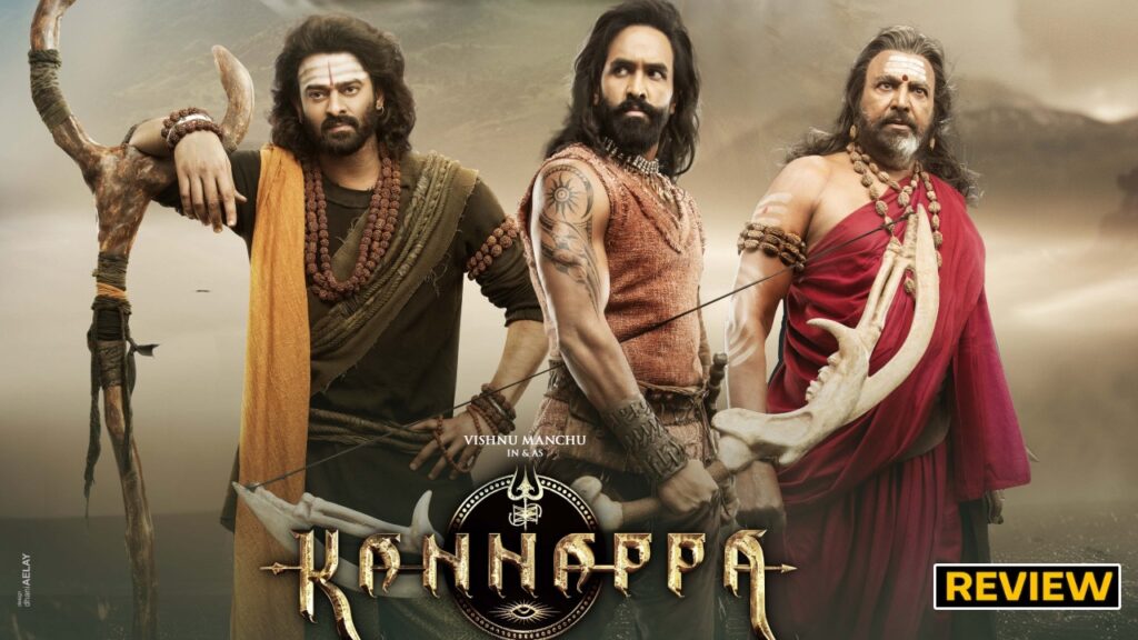 Manchu Vishnu Prabhas Mohanlal Akshay Kumar Kajal Kannappa Movie Review