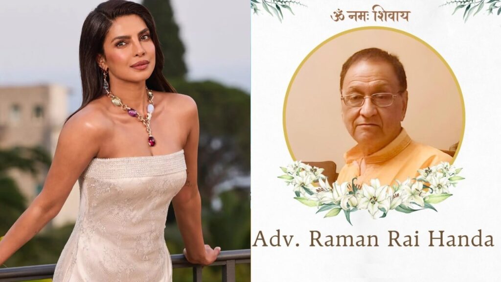 Priyanka Chopra Cousin Mannara Chopra Father Raman Rai Handa Passed Away