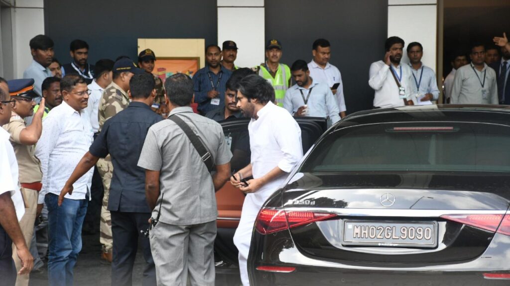 Pawan Kalyan Completed OG Movie Shooting Schedule and Returns to AP from Mumbai