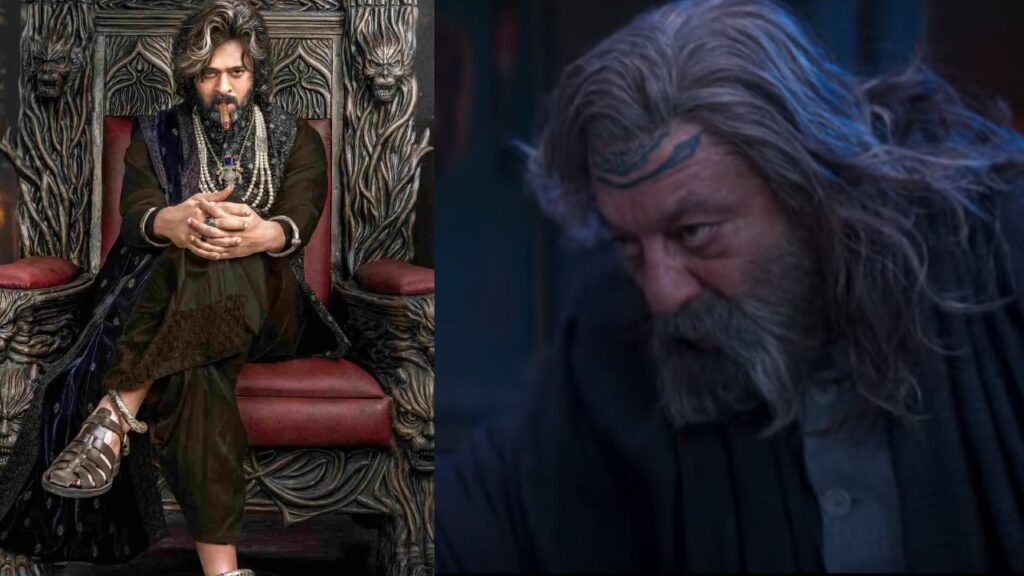 After Prabhas Old Getup Glimpse Now Sanjay Dutt old Getup in Raja Saab Teaser