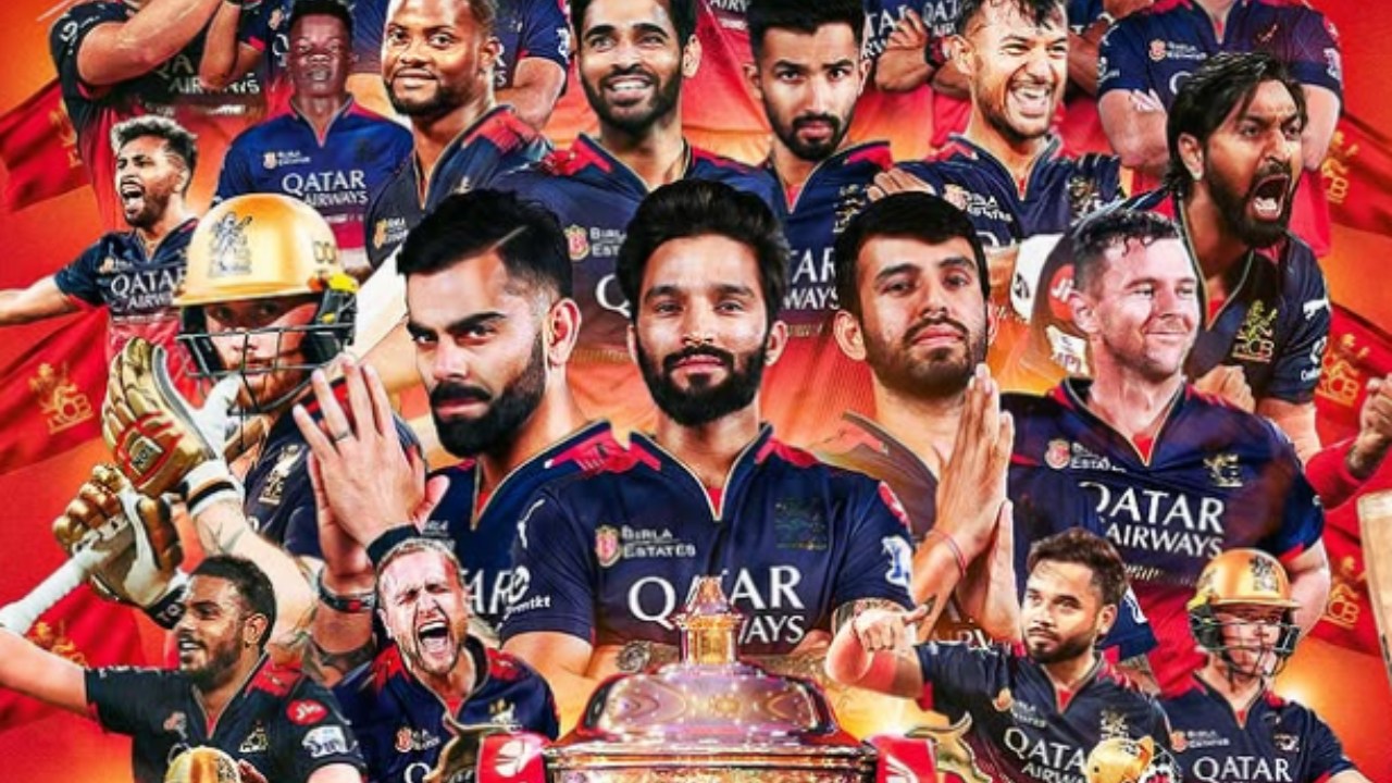RCB – IPL 2025 : ఆర్సీబీ విన్నింగ్ పై టాలీవుడ్ సెలబ్రిటీల పోస్టులు.. మహేష్, బన్నీ, విజయ్, రష్మిక, సమంత.. RCB – IPL 2025 : ఆర్సీబీ విన్నింగ్ పై టాలీవుడ్ సెలబ్రిటీల పోస్టులు.. మహేష్, బన్నీ, విజయ్, రష్మిక, సమంత..