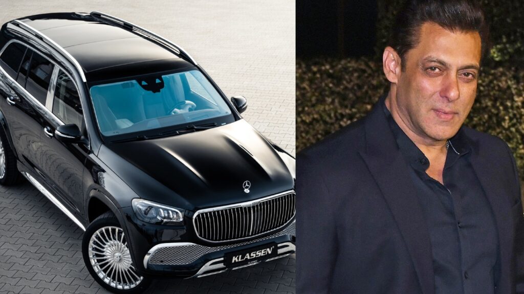 Salman Khan Buys Another bulletproof Car Mercedes Maybach GLS 600 SUV Model