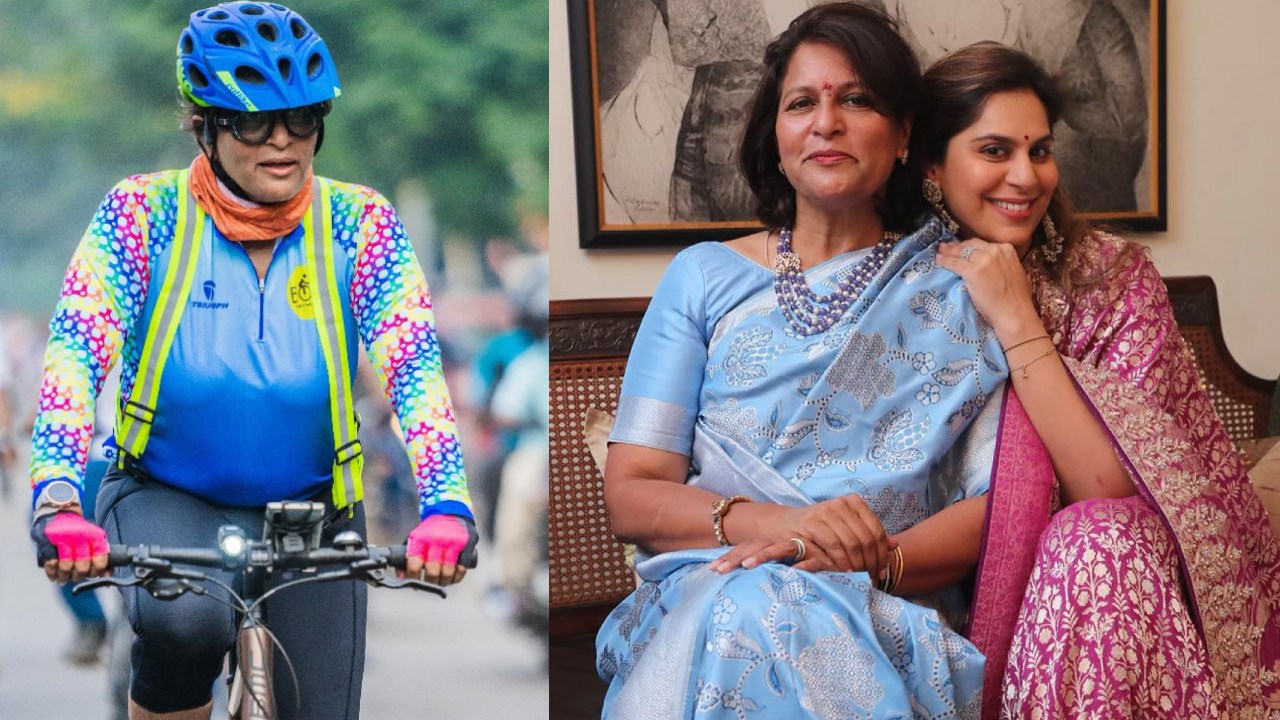 Upasana Mother : హైదరాబాద్ నుంచి చెన్నైకు సైకిల్ మీద.. ఆరోగ్య సమస్యలు ఉన్నా ఉపాసన తల్లి ఛాలెంజింగ్ ప్రయాణం.. Upasana Mother : హైదరాబాద్ నుంచి చెన్నైకు సైకిల్ మీద.. ఆరోగ్య సమస్యలు ఉన్నా ఉపాసన తల్లి ఛాలెంజింగ్ ప్రయాణం..
